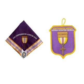 100th Ad Altare Dei Neckerchief and Patch