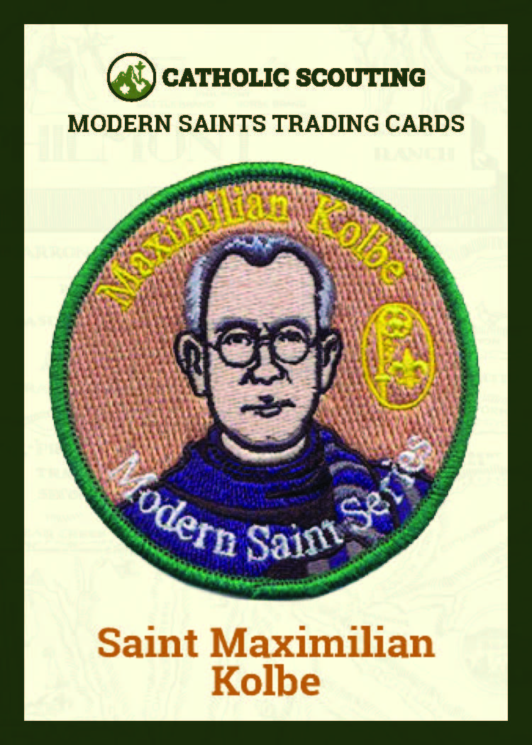 Maximillian Kolbe Trading Card