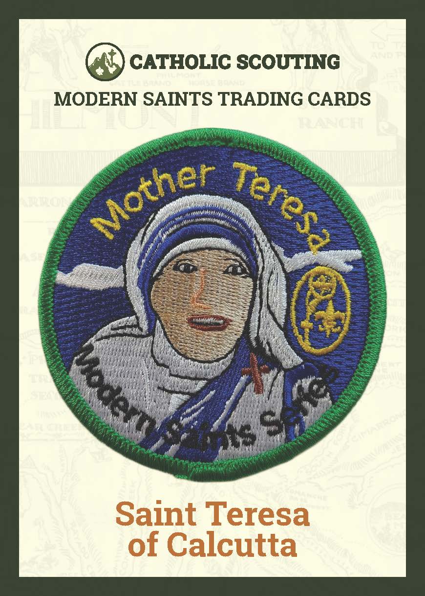 Mother Teresa Trading Card