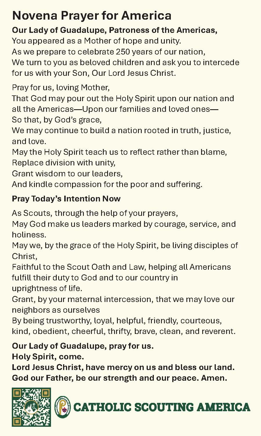 Novena Prayer Card - Image 2